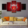 5 canvas wall art framed prints Liverpool Football Club  home decor1201 (2)