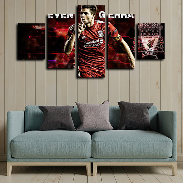 Liverpool Midfield Stevie G Steven Gerrard