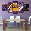    5 canvas wall art framed prints Los Angeles Lakers  home decor1201 (2)