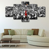 5 canvas wall art framed prints Michael Jordan  home decor1201 (2