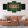 5 canvas wall art framed prints Milwaukee Bucks  home decor1211 (4)