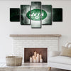 5 canvas wall art framed prints New York Jets  home decor1201 (2)