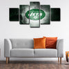 5 canvas wall art framed prints New York Jets  home decor1201 (4)