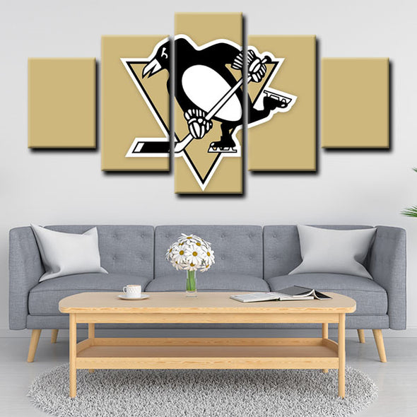 5 canvas wall art framed prints Pittsburgh Penguins  home decor1214 (4)