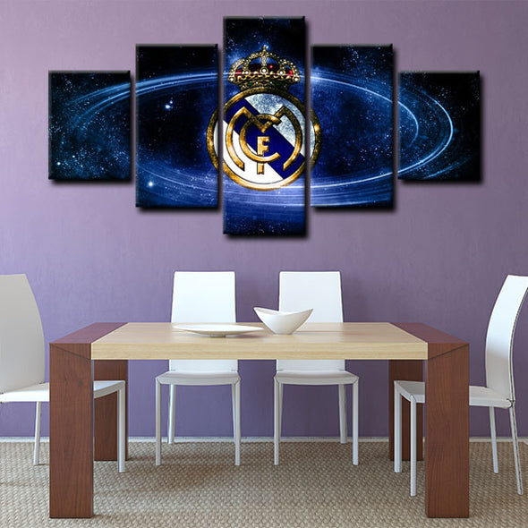 5 canvas wall art framed prints Real Madrid CF  home decor1201 (3)