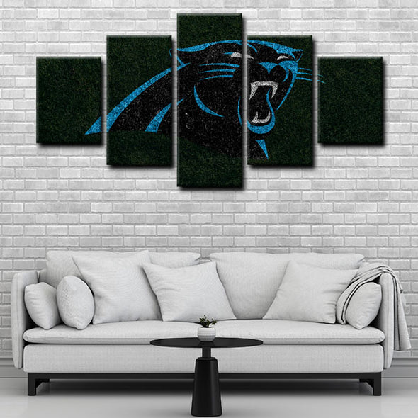  5 canvas wall art framed prints arolina Panthers  home decor1215 (3)