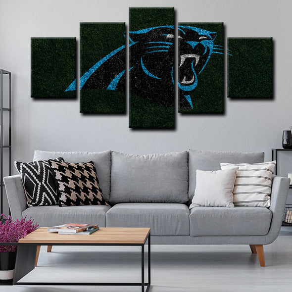  5 canvas wall art framed prints arolina Panthers  home decor1215 (4)
