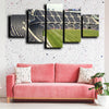5 foot wall art framed prints Chicago Bears Rugby Field home decor-1211 (2)