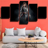 5 panel canvas art framed prints Assassin Unity live room decor-1205 (3)