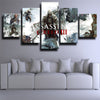 5 panel canvas art framed prints Assassin's Creed III wall picture-1201 (2)