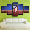 5 panel canvas art framed prints  Atlético Madrid Badge  wall decor1218 (3)