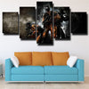 5 panel canvas art framed prints COD Black Ops II decor picture-1208 (2)