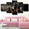 5 panel canvas art framed prints COD Black Ops II decor picture-1208 (3)