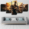 5 panel canvas art framed prints COD Black Ops II home decor-1209 (2)
