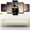 5 panel canvas art framed prints COD Black Ops II live room decor-1211 (3)