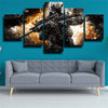 5 panel canvas art framed prints COD Black Ops II wall decor-1210 (2)