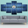  5 panel canvas art framed prints Citizens blue wood home decor-1201 (3)