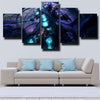 5 panel canvas art framed prints DOTA 2 Abaddon wall picture-1201 (2)