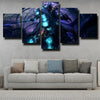 5 panel canvas art framed prints DOTA 2 Abaddon wall picture-1201 (3)
