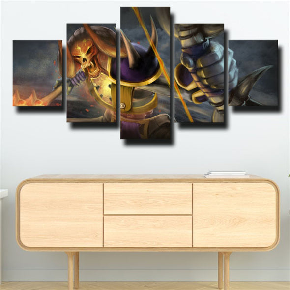 5 panel canvas art framed prints DOTA 2 Clinkz wall picture-1272 (2)
