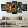 5 panel canvas art framed prints DOTA 2 Clinkz wall picture-1272 (3)