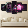 5 panel canvas art framed prints DOTA 2 Dazzle home decor-1289 (2)