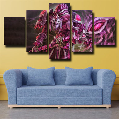 5 panel canvas art framed prints DOTA 2 Dazzle live room decor-1291 (1)