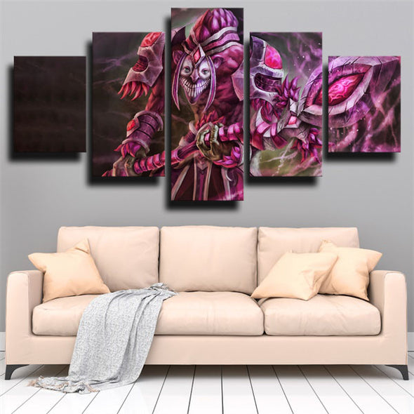 5 panel canvas art framed prints DOTA 2 Dazzle live room decor-1291 (3)
