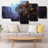 5 panel canvas art framed prints DOTA 2 Earthshaker wall picture-1231 (3)