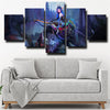 5 panel canvas art framed prints DOTA 2 Luna wall decor-1359 (2)