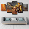 5 panel canvas art framed prints DOTA 2 Monkey King decor picture-1379 (2)