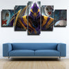 5 panel canvas art framed prints DOTA 2 Silencer decor picture-1437 (1)
