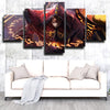 5 panel canvas art framed prints DOTA 2 Warlock wall picture-1478 (2)