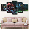 5 panel canvas art framed prints DOTA 2 Witch Doctor decor picture-1485 (3)