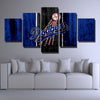 5 panel canvas art framed prints Dodgers Steel will live room decor-40015 (4)