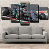 5 panel canvas art framed prints F1 Car Mercedes AMG live room decor-1200 (2)
