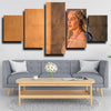 5 panel canvas art framed prints Game of Thrones Daenerys home decor-1609 (2)