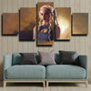 5 panel canvas art framed prints Game of Thrones Daenerys wall decor-1610 (3)