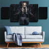 5 panel canvas art framed prints Game of Thrones Dany live room decor-1611 (3)