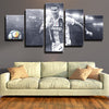 5 panel canvas art framed prints Juve cr7 gray football wall decor-1325 (2)