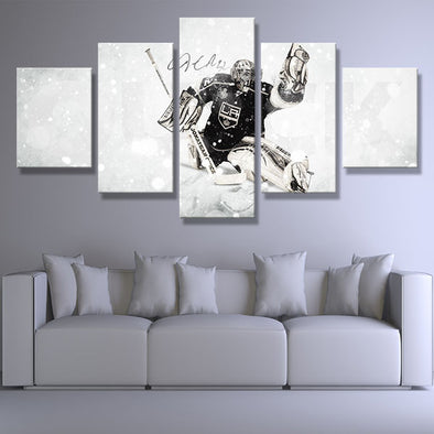 5 panel canvas art  framed prints Kings team Quick flash wall decor-3007 (1)