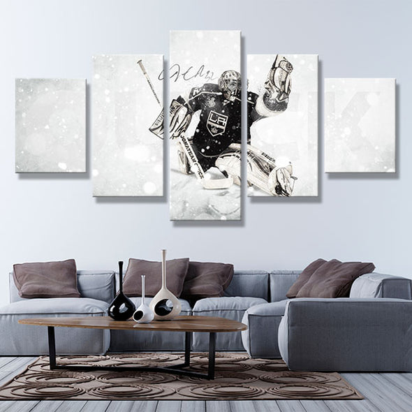 5 panel canvas art  framed prints Kings team Quick flash wall decor-3007 (2)