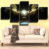 5 panel canvas art framed prints League Legends Blitzcrank home decor-1200 (2)