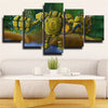 5 panel canvas art framed prints League Legends Blitzcrank wall decor-1200 (3)