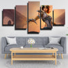 5 panel canvas art framed prints League Legends Cassiopeia wall decor-1200 (3)