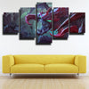 5 panel canvas art framed prints League Legends Cho'Gath home decor-1200 (2)