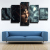 5 panel canvas art framed prints League Legends Elise wall picture-1200 (3)