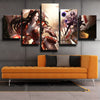 5 panel canvas art framed prints League Of Legends Irelia wall decor-1200 (3)