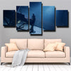 5 panel canvas art framed prints League Of Legends Jhin home decor-1200 (1)