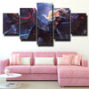5 panel canvas art framed prints League Of Legends Kayle wall decor-1200 (3)